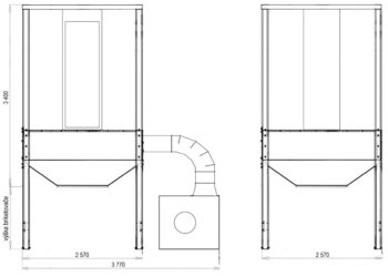 Nadbudowa filtracyjna ADAMIK FBR 250/110 AK