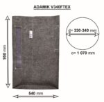 Worek na odpady ADAMIK V340FTEX wymiary