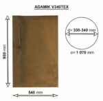 Worek ADAMIK V340TEX wymiary