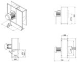 Wentylator ADAMIK VAN 831 7,5 kW wymiary